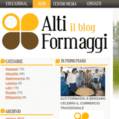 Il blog di Altigormaggi dedicato ai formaggi DOP lombardi