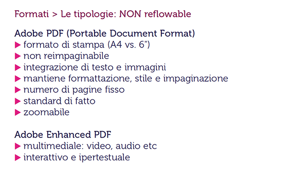 pdf-non-reflowable-format PDF: formati di epublishing non reflowable